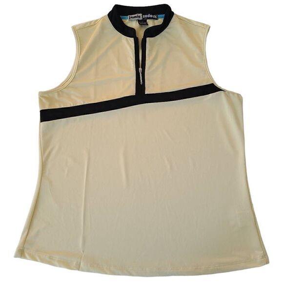 Jamie Sadock Womens Golf Sleeveless Mock Collar Tank Top Large - Picture 5 of 9
